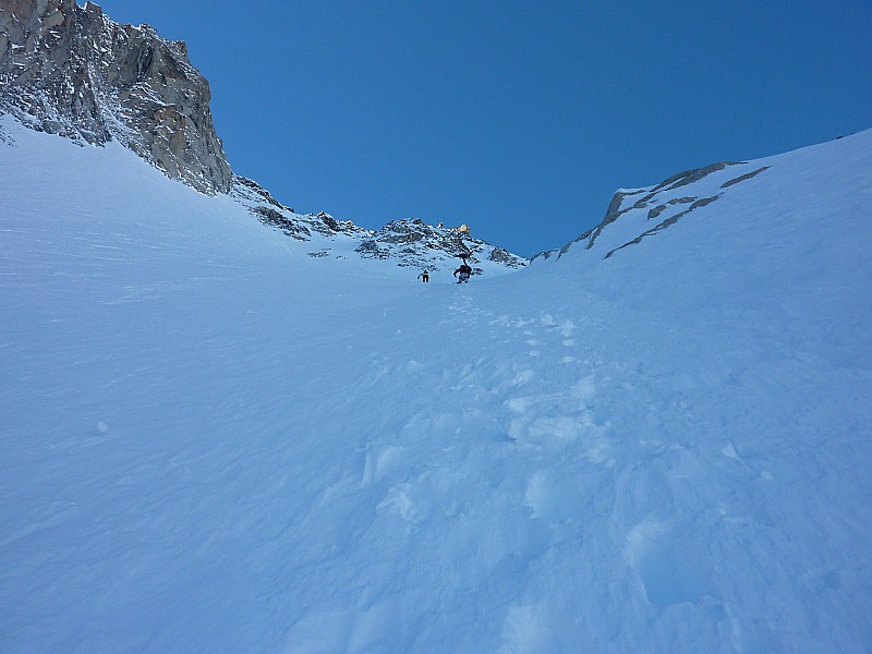 #1 Col des Cristaux : Le tiers inférieur Col des Cristaux : Le tiers inférieur
