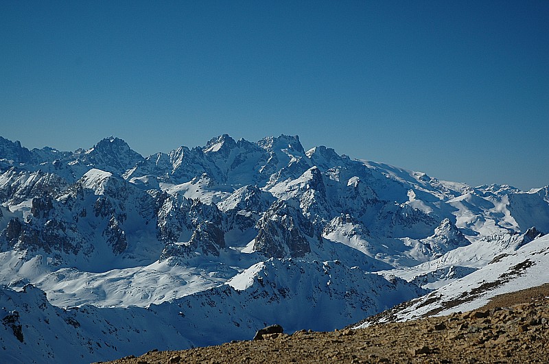 #28 La Meije... : C La Meije... : C'est pelé la-haut : mais où est passée la neige ??!
