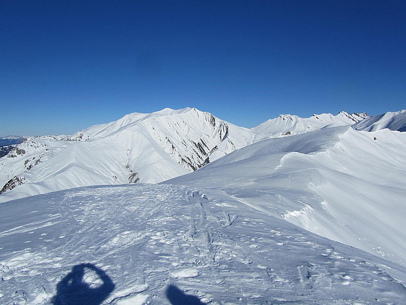 #3 Au sommet : On ne continuera pas sur la crête aujourd Au sommet : On ne continuera pas sur la crête aujourd'hui