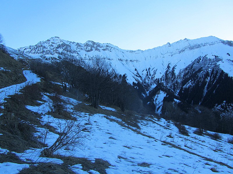 #1 chemein de l chemein de l'oratoire : Il faudra skier serré à la descente