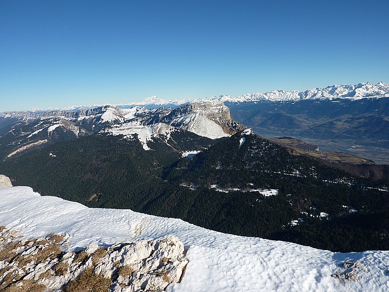 Dent de Crolles devt Mt Blanc