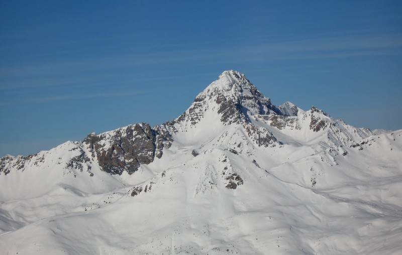 #3 Pic de Rochebrune face sud : 1ier plan : Pic de l Pic de Rochebrune face sud : 1ier plan : Pic de l'Agrenier