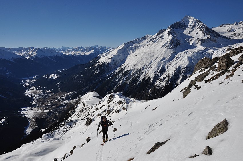 Crête de Turra : Montée panoramique sur la crête