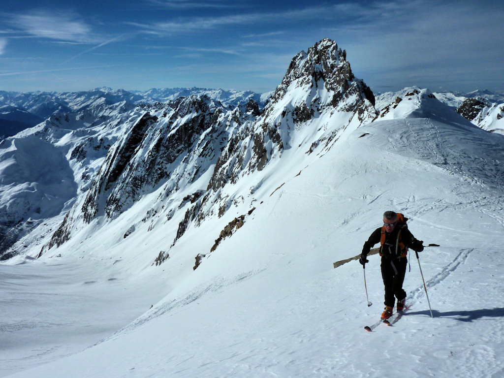 #4 Au col : Jean Louis en termine avec l Au col : Jean Louis en termine avec l'ascension.