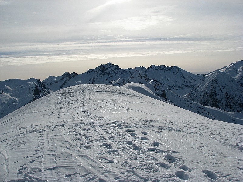 #2 Du Mont Pianard : vue sur l Du Mont Pianard : vue sur l'Abysse et la mer qui se cache...