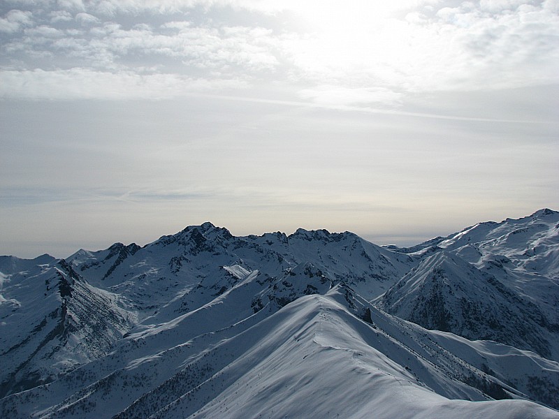#6 L L'arête qui mene : au Mont Pianard