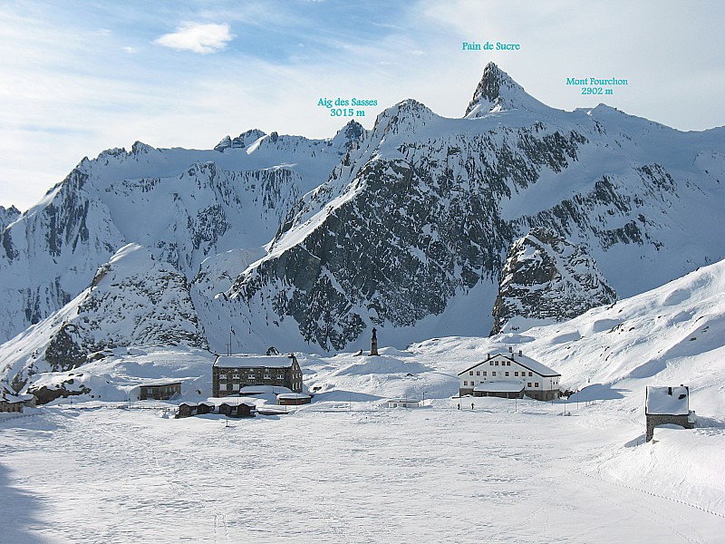 #10 Mont Fourchon : Le Fourchon depuis le col Mont Fourchon : Le Fourchon depuis le col