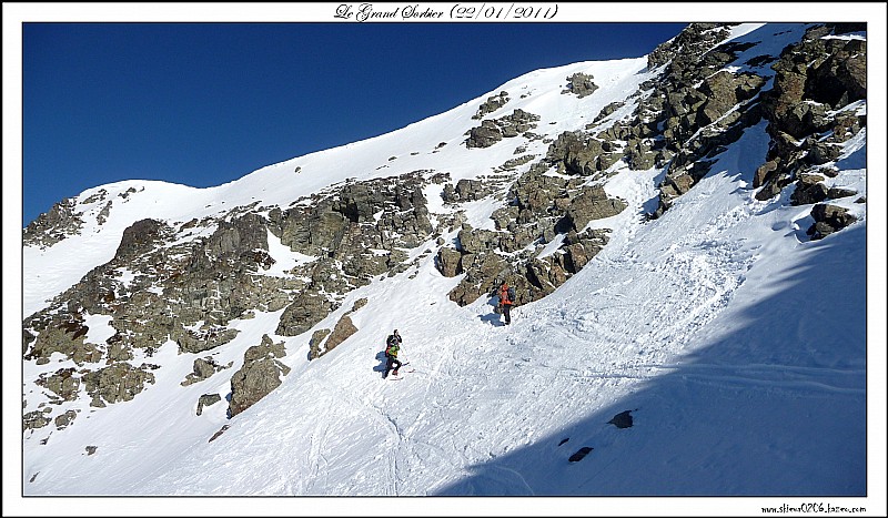 #3 Final Grand Sorbier : Etat d Final Grand Sorbier : Etat d'enneigement de la pente finale