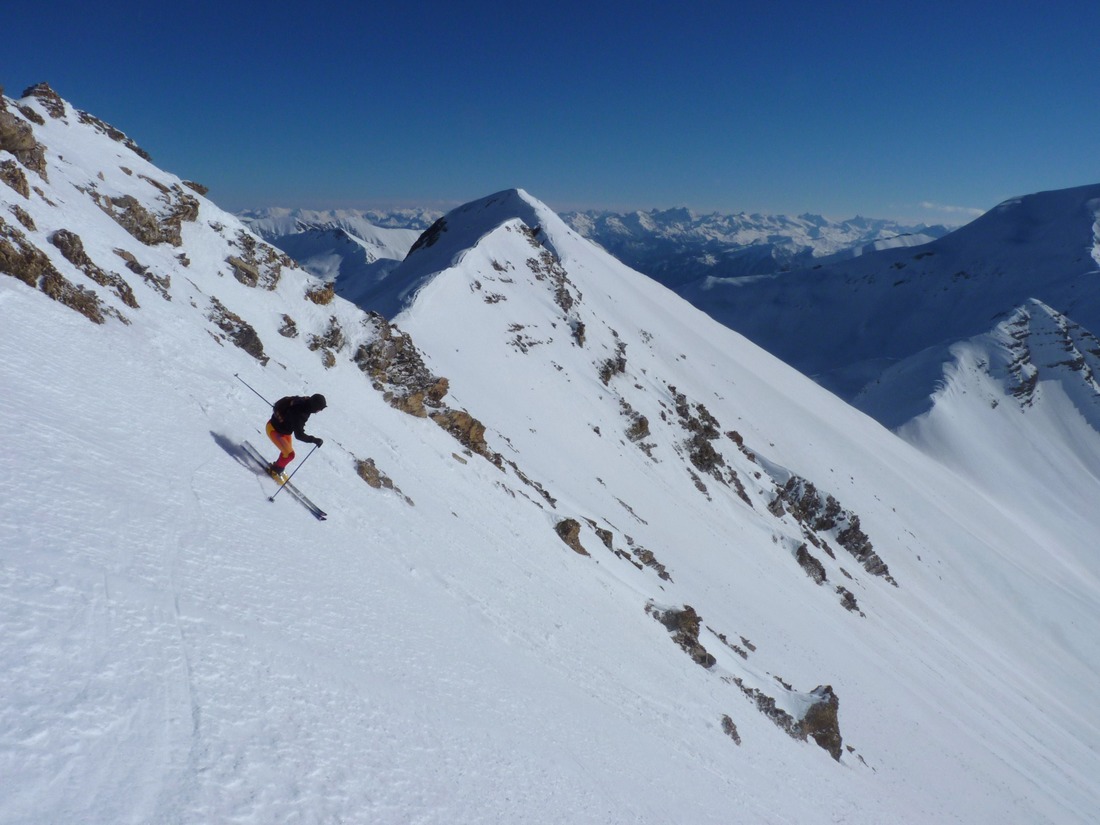 #4 descente : sur fond de l descente : sur fond de l'homme