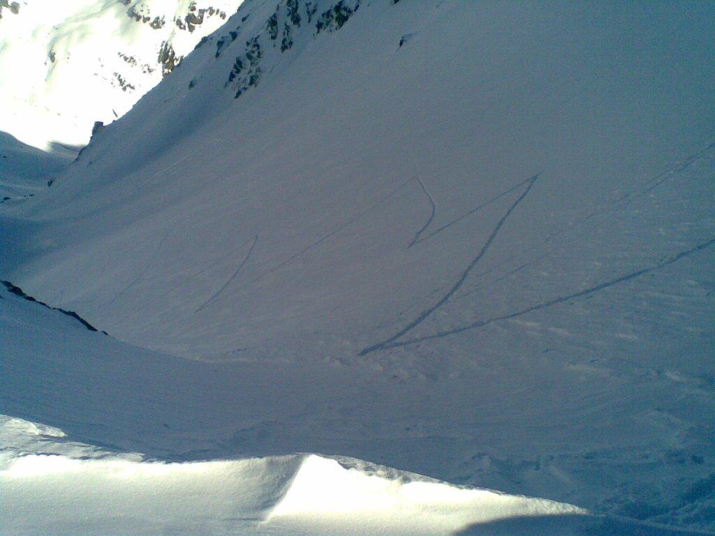 #1 Sous le col : Trace d Sous le col : Trace d'arrivée sous le col