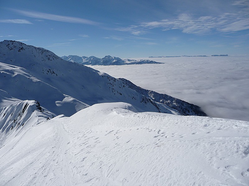 #6 Mer de nuage : au sommet Mer de nuage : au sommet