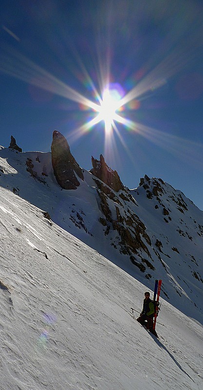 #4 Skis sur le sac pour la fin Skis sur le sac pour la fin