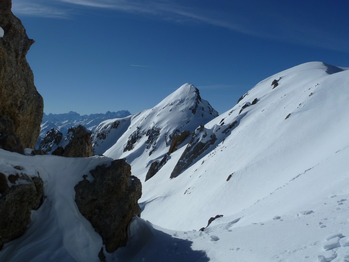 Grand Perron des Encombres : Petit coup d'oeil vers le sud...