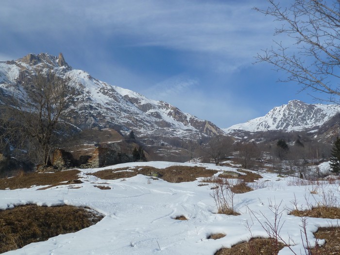 Grand Perron des Encombres : Ennaigement limite en bas mais ça passe encore bien.