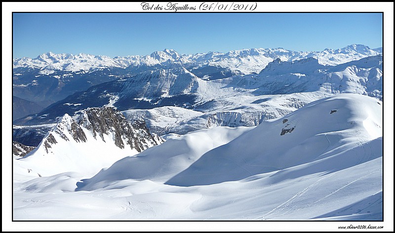 #2 Combe de la Valette : Vue du Col sur la Combe de la Valette. Combe de la Valette : Vue du Col sur la Combe de la Valette.