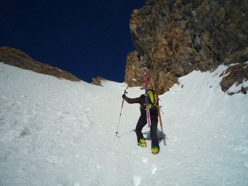 #1 Mt Belleface : Couloir Sud Ouest Mt Belleface : Couloir Sud Ouest