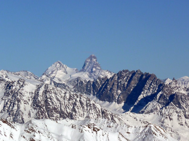 #20 Mt Belleface : Le Cervin un peu plus loin Mt Belleface : Le Cervin un peu plus loin