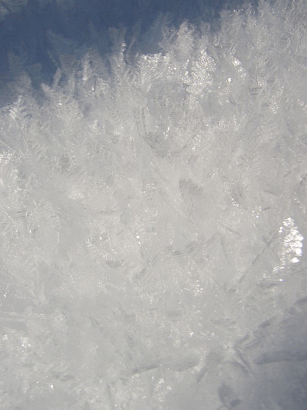 #6 Cristaux de neige : sur le retour à la voiture Cristaux de neige : sur le retour à la voiture