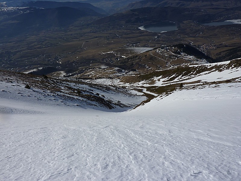 #10 En haut de la descente : La descente est bien délimitée En haut de la descente : La descente est bien délimitée