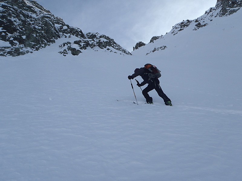 #3 vers le haut : 60 cm environ de neige froide vers le haut : 60 cm environ de neige froide