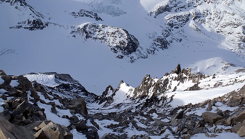 #9 couloir Roche : ...vue de la sortie couloir Roche : ...vue de la sortie