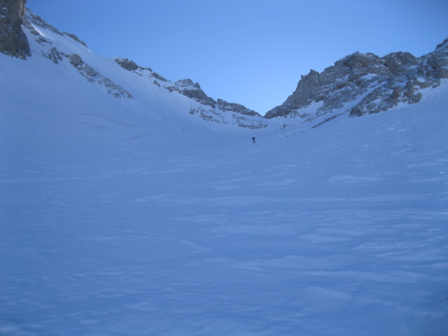 #4 la combe avant le couloir : On repasse à l la combe avant le couloir : On repasse à l'ombre