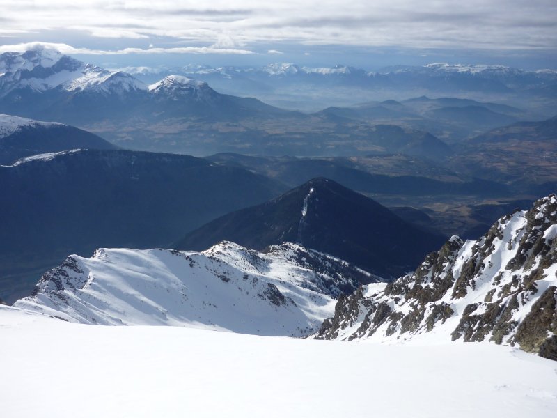 Coiro : Vue du sommet coté sud