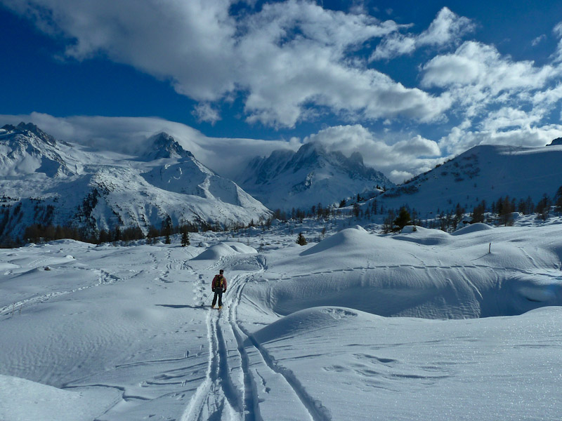 #13 Loriaz : Retour face au massif du Mt Blanc Loriaz : Retour face au massif du Mt Blanc