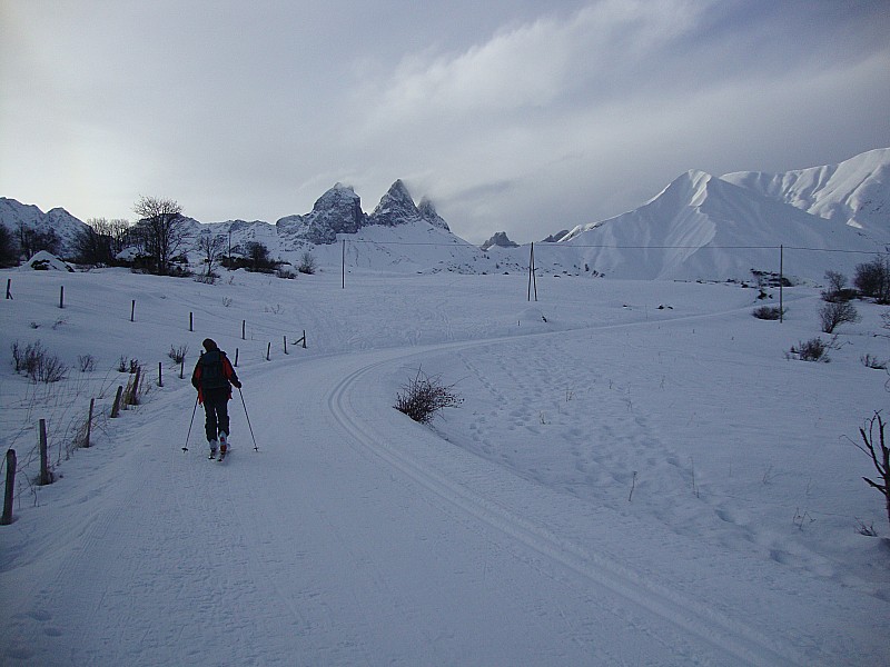 #1 Direction aiguilles d Direction aiguilles d'arve : Une journée qui s'annonce bien.