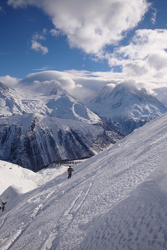 #4 Traversée : Massif Mt Blanc bouché Traversée : Massif Mt Blanc bouché