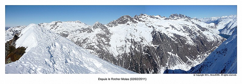 #6 Belledonne depuis le sommet Belledonne depuis le sommet