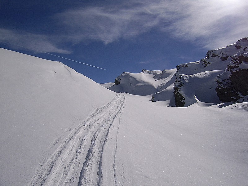 #2 vers le col de fréjus : poudre ? oui !! vers le col de fréjus : poudre ? oui !!