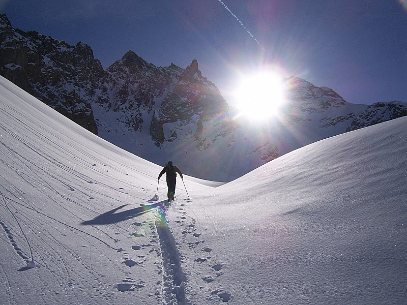 le couloir et la combe : là , c'est top