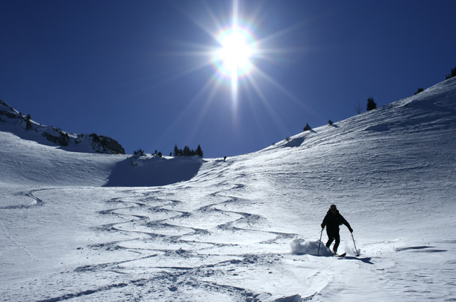 #2 Les Cornes d Les Cornes d'Ombrances : Dans le haut du couloir.