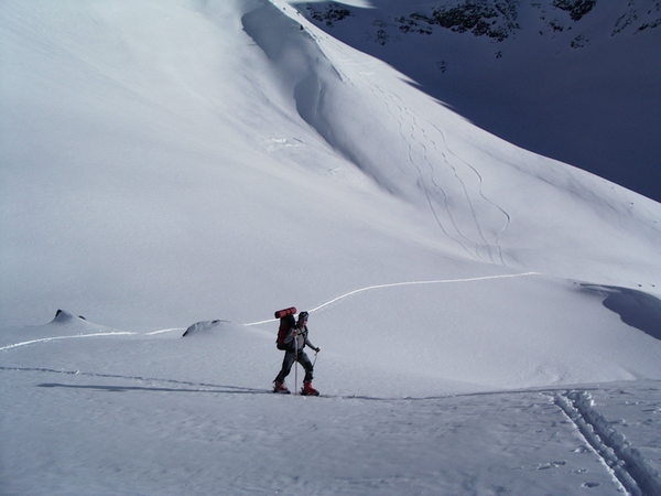 Freydane : Remontée au Rocher de l'Homme.