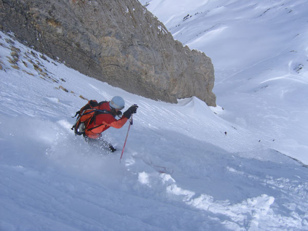 #2 Couloir NE : Ils sont déjà en bas ! Couloir NE : Ils sont déjà en bas !