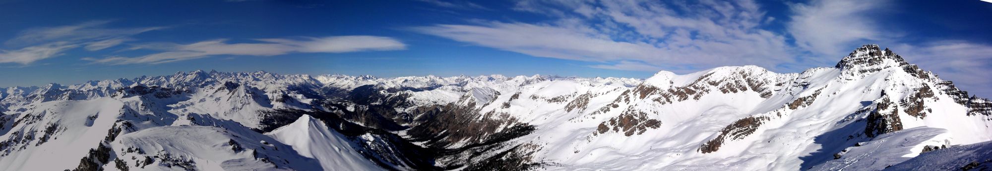 #1 Panorama sommital : C Panorama sommital : C'est beau les Ecrins, n'est ce pas ?