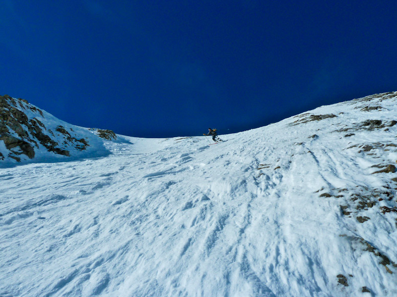 Grande Rochère : Après la purge de la petite couche récente, du bon ski