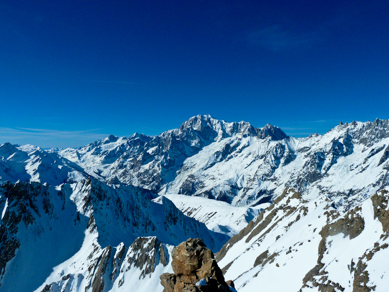 Grande Rochère : Le Mt Blanc du sommet