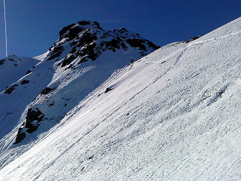 #2 Pic Barlet : debut de la descente Pic Barlet : debut de la descente