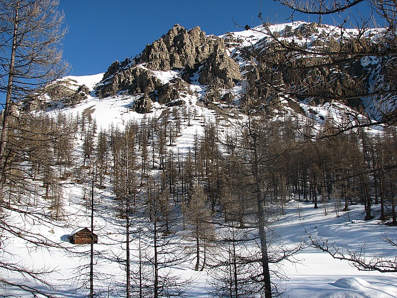 #5 cabane : au dessus du refuge de Sestriere cabane : au dessus du refuge de Sestriere