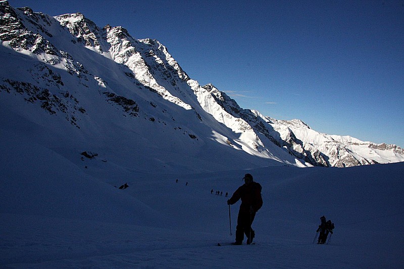 #1 départ du refuge de la Blanche : à l départ du refuge de la Blanche : à l'ombre...