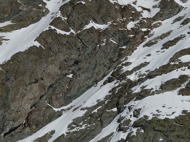 #3 Bric Bouchet : La rampe raidos vue d Bric Bouchet : La rampe raidos vue d'en face ! (photo Sophie)