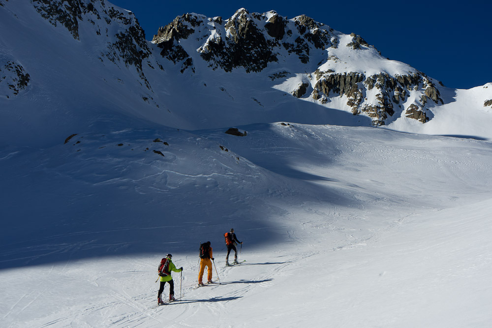 #10 Sous la face N du Vilonnet : seuls au monde Sous la face N du Vilonnet : seuls au monde