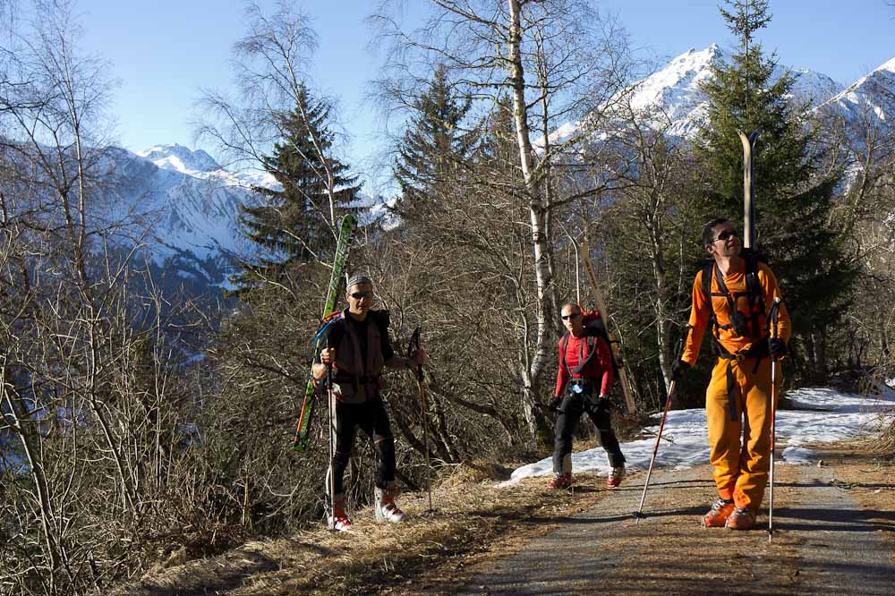 #1 Devant les aiguilles d Devant les aiguilles d'Arves : c'est parti