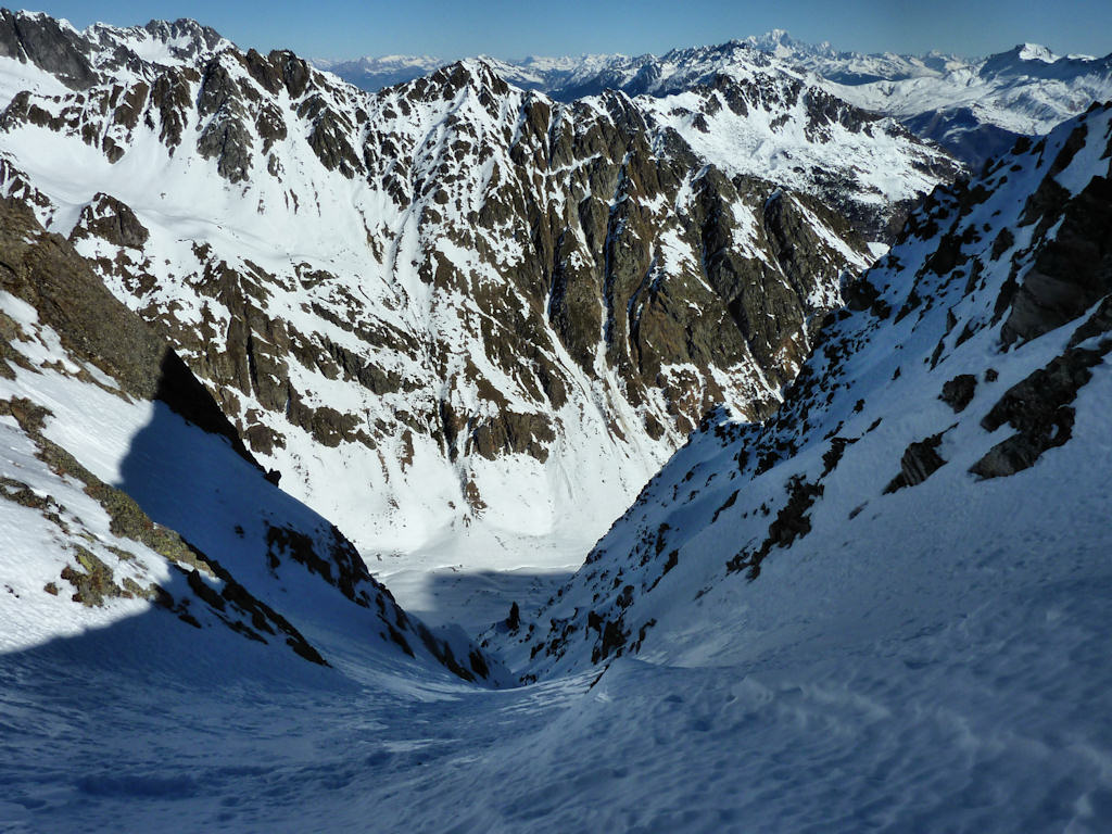 #10 Le couloir Nord de la Brêche : Pas vraiment en condition. Le couloir Nord de la Brêche : Pas vraiment en condition.