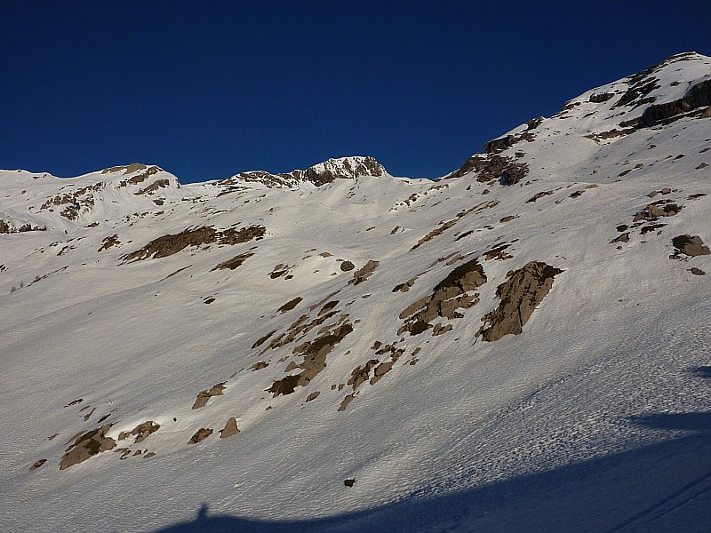 #3 pentes sud : le vieux chaillol au fond pentes sud : le vieux chaillol au fond