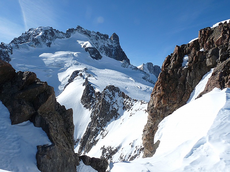 #9 Bec de l Bec de l'homme : Vue sur la meije et le glacier de l'homme..... grandiose