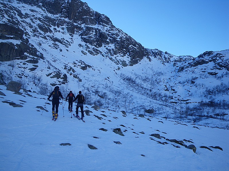 #2 Brèche de Goria : Montée sous le verrou du Mélo Brèche de Goria : Montée sous le verrou du Mélo