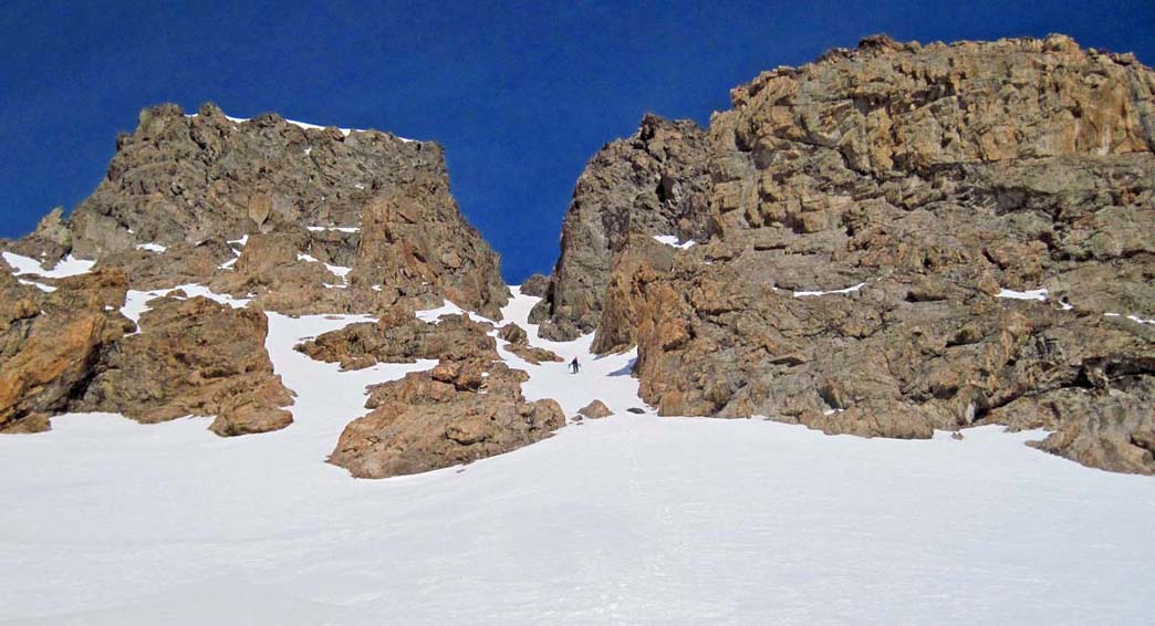 #3 Pic de Clausis : Panoramique du couloir Pic de Clausis : Panoramique du couloir